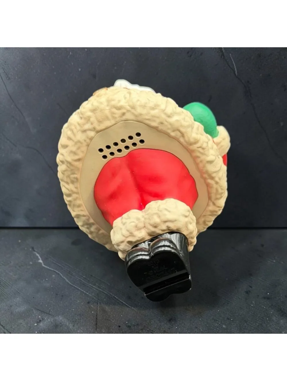 Vintage Santa Claus North Pole Electronic Christmas (NEEDS New Battery) 4.5”